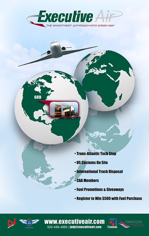 Executive Air Trans Atlantic Poster